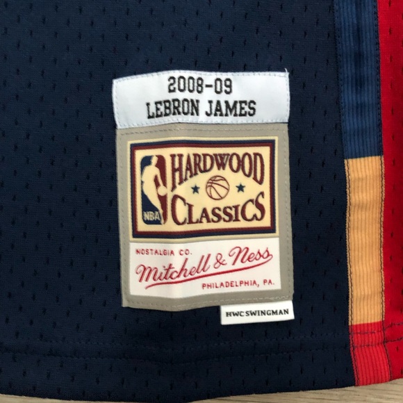 Lebron James Mitchell & Ness Cleveland Cavaliers Jersey - NWT size XL - Picture 2 of 6